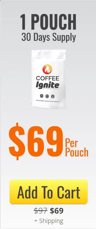 Coffee Ignite 1 Pouch Price