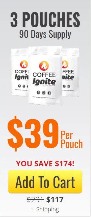 Coffee Ignite 3 Pouch Price